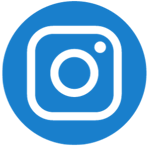Social Icons - Instagram Blue