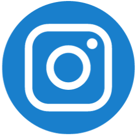 Social Icons - Instagram Blue