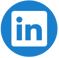 Social Icons - LinkedIn Blue