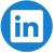 Social Icons - LinkedIn Blue